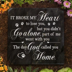 Our Forever Fur Friend - Dog & Cat Memorial Stone - Sympathy Gift For Pet Lovers, Pet Owners