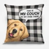 Pets Are Home - Dog & Cat Personalized Custom Pillow - Gift For Pet Owners, Pet Lovers