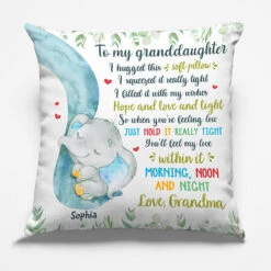 Morning, Noon And Night, I Always Love You - Family Personalized Custom Pillow - Gift For Family Members