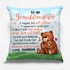 To My Grandchildren, You Will Feel My Love - Family Personalized Custom Pillow - Gift For Family Members