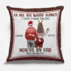 Of All The Weird Things - Couple Personalized Custom Pillow - Christmas Gift For Husband Wife, Anniversary