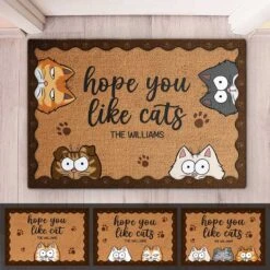 I Hope You Like Cat - Cat Personalized Custom Decorative Mat - Gift For Pet Owners, Pet Lovers -Pawfect House Store THUMB 1 ef8b3e02 c36a 4227 babc cf0da5be63ba