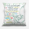 Hug This Soft Pillow And You Will Feel My Arms - Family Personalized Custom Pillow - Gift For Family Members