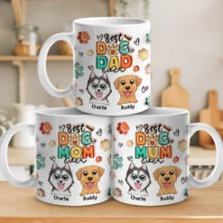 Life Would Be Ruff Without You - Dog Personalized Custom 3D Inflated Effect Printed Mug - Gift For Pet Owners, Pet Lovers -Pawfect House Store THUMB 3 013073dd 86e0 49b2 907d c08795b6001b