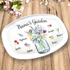 My Grandma's Garden - Family Personalized Custom Platter - Birthday Gift For Grandma -Pawfect House Store THUMB 3 1d8c2d2e cdef 4540 9c08 cf392efa1f31