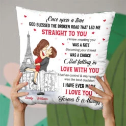 The Day I Met You - Couple Personalized Custom Pillow - Gift For Husband Wife, Anniversary -Pawfect House Store THUMB 3 2d4fe52d 6f09 4621 be32 4e4db905facf