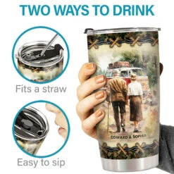 To My Wife I Can't Live Without You - Couple Personalized Custom Tumbler - Gift For Wife, Anniversary -Pawfect House Store THUMB 3 5d843fa2 52a3 4d58 a5cc e7960317ba96