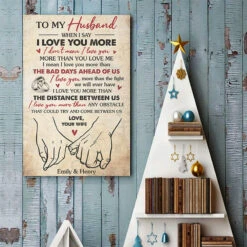 I Found The One Whom My Soul Loves - Couple Personalized Custom Vertical Poster - Gift For Husband Wife, Anniversary -Pawfect House Store THUMB 3 8b501778 c828 4176 84fa 46e33e927f4f