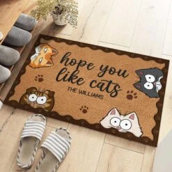 I Hope You Like Cat - Cat Personalized Custom Decorative Mat - Gift For Pet Owners, Pet Lovers -Pawfect House Store THUMB 3 90ea8b8d 457f 49ac a649 e3b5ccb3490f
