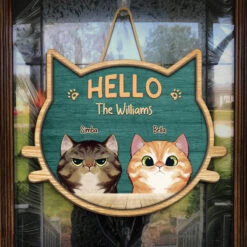 Hope You Like Cats - Cat Personalized Custom Shaped Home Decor Wood Sign - House Warming Gift For Pet Owners, Pet Lovers -Pawfect House Store THUMB 3 d0bcf74d 67f4 4c57 bd78 623a8a2f00c1