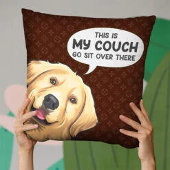 Pets Are Family - Dog & Cat Personalized Custom Pillow - Gift For Pet Owners, Pet Lovers -Pawfect House Store THUMB 3 efacf4e2 8f42 4390 ba7f c4bfaf49bc24