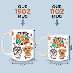 Life Would Be Ruff Without You - Dog Personalized Custom 3D Inflated Effect Printed Mug - Gift For Pet Owners, Pet Lovers -Pawfect House Store THUMB 4 1ddebcda 5c74 404d 8df6 14f9c7ad0819