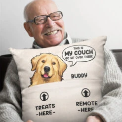 Go Sit Over There - Dog & Cat Personalized Custom Pocket Pillow - Gift For Pet Owners, Pet Lovers -Pawfect House Store THUMB 4 53713fa1 1a83 4ca6 bfbb 998bd997fa4f