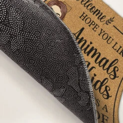 Welcome It's A Zoo Inside - Couple Personalized Custom Decorative Mat - Gift For Husband Wife -Pawfect House Store THUMB 4 5d6a6740 a300 4614 a125 7b208a523bb2