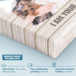 Custom Photo I Promise To Be Your Best Friend - Dog Personalized Custom Vertical Canvas - Gift For Pet Owners, Pet Lovers -Pawfect House Store THUMB 4 686606b1 f3d2 4fa3 83e4 59fc70a2226e