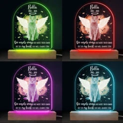 Custom Photo You Always Stay In My Heart - Memorial Personalized Custom Shaped 3D LED Light - Sympathy Gift, Gift For Pet Owners, Pet Lovers -Pawfect House Store THUMB 4 916aa72d 2011 437c 8d01 037f31ce2b81