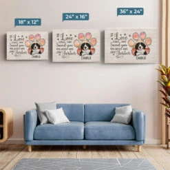 Custom Photo If Love Could Have Saved You You Would Have Lived Forever - Memorial Personalized Custom Horizontal Canvas - Sympathy Gift For Pet Owners, Pet Lovers -Pawfect House Store THUMB 5 6d79eb91 874b 4da6 aea5 c63e27ffd172