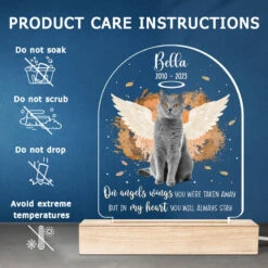 Custom Photo You Always Stay In My Heart - Memorial Personalized Custom Shaped 3D LED Light - Sympathy Gift, Gift For Pet Owners, Pet Lovers -Pawfect House Store THUMB 5 f5eb4953 7e3f 499f ac72 a940b90589b1