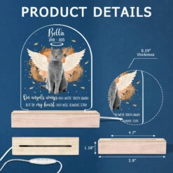 Custom Photo You Always Stay In My Heart - Memorial Personalized Custom Shaped 3D LED Light - Sympathy Gift, Gift For Pet Owners, Pet Lovers -Pawfect House Store THUMB 6 392b3669 a29a 4b61 b77f 715fa7a6aa2d