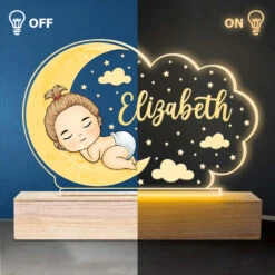 Sleep Tight Baby - Family Personalized Custom Heart 3D LED Light - Mother's Day, Baby Shower Gift, Gift For First Mom -Pawfect House Store THUMB3 32b6a941 b304 4fca bbac 44d8deff2c6f