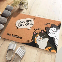 Hope You Like Cats We Rule The House - Cat Personalized Custom Decorative Mat - Gift For Pet Owners, Pet Lovers -Pawfect House Store THUMB3 50cf8a2e e23c 4234 bffb 0acdcf764942