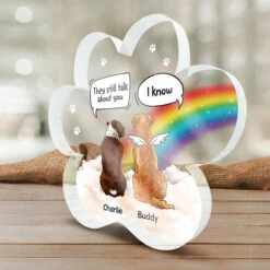 Always Miss Your Paws - Memorial Personalized Custom Paw Shaped Acrylic Plaque - Sympathy Gift, Gift For Pet Owners, Pet Lovers -Pawfect House Store THUMB3 5f7a5f03 7c44 4069 a825 03cb7841a678
