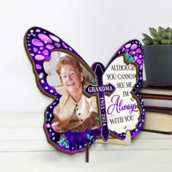 Custom Photo Forever In My Heart - Memorial Personalized Custom 2-Layered Wooden Plaque With Stand - Sympathy Gift, Gift For Family Members, Pet Owners, Pet Lovers -Pawfect House Store THUMB3 7a232bcd dca6 4706 9adb b4d4293b471e