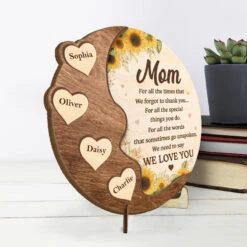 For All The Special Things You Do - Family Personalized Custom 2-Layered Wooden Plaque With Stand - House Warming Gift For Mom -Pawfect House Store THUMB3 ba522b2a 8cfb 4192 b7b8 efd47a8e487b