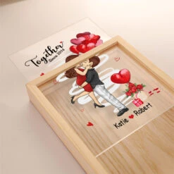 My Love Mine All Mine - Couple Personalized Custom Frame Light Box - Gift For Husband Wife, Anniversary -Pawfect House Store THUMB3 fad633f3 a7d9 4737 ae08 ae0ce27ada09