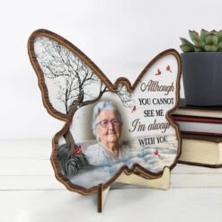 Custom Photo Greatly Loved, Deeply Missed - Memorial Personalized Custom 2-Layered Wooden Plaque With Stand - Sympathy Gift For Family Members -Pawfect House Store THUMB3 fc287460 c3d6 40c7 9bae 3da6a88798e4