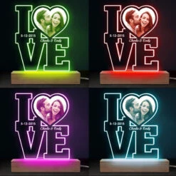 Custom Photo You're The Moon To My Dark Sky - Couple Personalized Custom Shaped 3D LED Light - Gift For Husband Wife, Anniversary -Pawfect House Store THUMB4 5fd52d5e 68fc 4754 8da2 81ef6b46b634