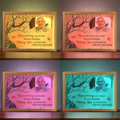 Custom Photo Remembering You Missing You - Memorial Personalized Custom Frame Light Box - Sympathy Gift For Family Members -Pawfect House Store THUMB4 7b4ce182 6f10 48dc 8f3c fed57d28f878