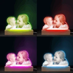 Custom Photo You're Growing Up So Fast - Family Personalized Custom Shaped 3D LED Light - Upload Photo Gift For Kids -Pawfect House Store THUMB4 da62ec1b 8508 450e 9930 5adbac048948