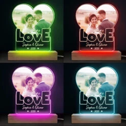 Custom Photo You Are My Fate - Couple Personalized Custom Shaped 3D LED Light - Gift For Husband Wife, Anniversary -Pawfect House Store THUMB4 e31e7b5b 16bc 40c0 b52e d160adc4f67e