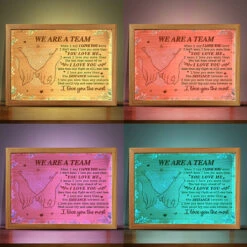 I Love You The Most - Couple Personalized Custom Frame Light Box - Gift For Husband Wife, Anniversary -Pawfect House Store THUMB4 f67df1cd 842b 42de b1a7 a2aca5df6edc