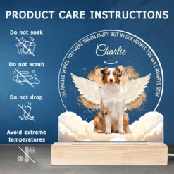 Custom Photo Forever In My Heart - Memorial Personalized Custom Shaped 3D LED Light - Sympathy Gift For Pet Owners, Pet Lovers -Pawfect House Store THUMB5 0e3e7855 8392 410c aaf0 75dfdac85b7a