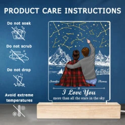 Love You More Than All The Stars In The Sky - Couple Personalized Custom Rectangle Shaped 3D LED Light - Gift For Husband Wife, Anniversary -Pawfect House Store THUMB5 1eba0f84 1f74 42f3 9860 645de3f99496