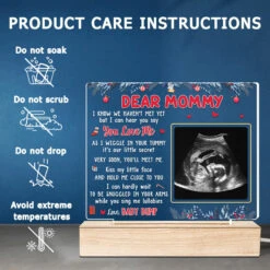 Custom Photo Kiss My Little Face - Family Personalized Custom Rectangle Shaped 3D LED Light - Christmas Gift For First Mom -Pawfect House Store THUMB5 324e0b54 3e35 40fd a0a6 003572cb6b85