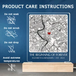 The Beginning Of Forever - Couple Personalized Custom Shaped 3D LED Light - Gift For Husband Wife, Anniversary -Pawfect House Store THUMB5 369bf389 b760 49a7 b45f 77376a45d320