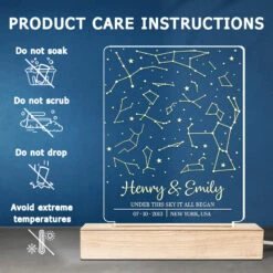 The Night We Met - Couple Personalized Custom Shaped 3D LED Light - Gift For Husband Wife, Anniversary -Pawfect House Store THUMB5 edd2a724 7a61 40ce aba1 1e6dd0f8a4cd