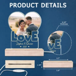 Custom Photo You Are My Fate - Couple Personalized Custom Shaped 3D LED Light - Gift For Husband Wife, Anniversary -Pawfect House Store THUMB6 0579460c 076b 4034 b203 7fb7feea2353