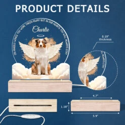 Custom Photo Forever In My Heart - Memorial Personalized Custom Shaped 3D LED Light - Sympathy Gift For Pet Owners, Pet Lovers -Pawfect House Store THUMB6 e3c0d41c 78d3 4ab6 8dcf c44261308d06