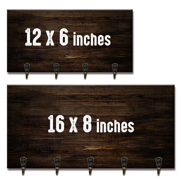 The Dogs Are In Charge, We Just Live Here - Personalized Key Hanger, Key Holder - Gift For Couples, Husband Wife 2 The Dogs Are In Charge, We Just Live Here - Personalized Key Hanger, Key Holder - Gift For Couples, Husband Wife - Image 2