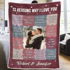Custom Photo I Love The Way You Look At Me - Couple Personalized Custom Blanket - Gift For Husband Wife, Anniversary -Pawfect House Store Thumb 1 556f3ec3 0cb2 4b03 8227 37cd5c4be86d