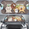 Pet's Trip - Dog & Cat Personalized Custom Auto Windshield Sunshade, Car Window Protector - Gift For Pet Owners, Pet Lovers