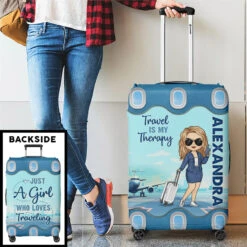 Summer Is Calling And I Must Go - Travel Personalized Custom Luggage Cover - Holiday Vacation Gift, Gift For Adventure Travel Lovers -Pawfect House Store Thumb 3 15b48e9d ed6d 4bdd b7a0 e7be66eb8b12