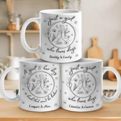 Just A Girl Who Loves Dogs - Dog Personalized Custom 3D Inflated Effect Printed Mug - Gift For Pet Owners, Pet Lovers -Pawfect House Store Thumb 3 2b8f4e98 b727 405a aa62 6a039ea0934f