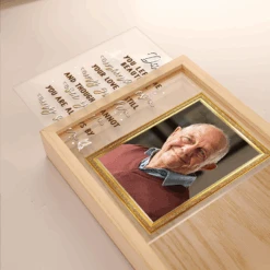 Custom Photo Dad You Left Me Beautiful Memories - Memorial Personalized Custom Frame Light Box - Sympathy Gift For Family Members -Pawfect House Store Thumb 3 5717af27 724a 466a 8ddd ba55d55e1fbd