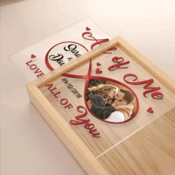 Custom Photo You're My End And My Beginning - Couple Personalized Custom Frame Light Box - Gift For Husband Wife, Anniversary -Pawfect House Store Thumb 3 5ea6ab1a adae 4a7c 894c 0d8330701a50