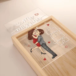 My Missing Piece - Couple Personalized Custom Frame Light Box - Gift For Husband Wife, Anniversary -Pawfect House Store Thumb 3 949b870a 0a55 48a8 9b06 63fd0d877f84